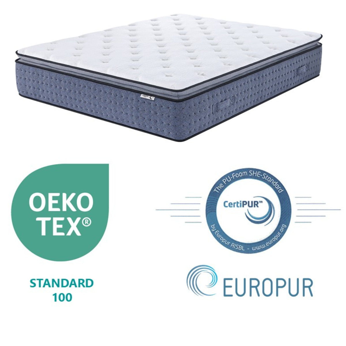 Label matelas SENHO LASUITE 160x200cm