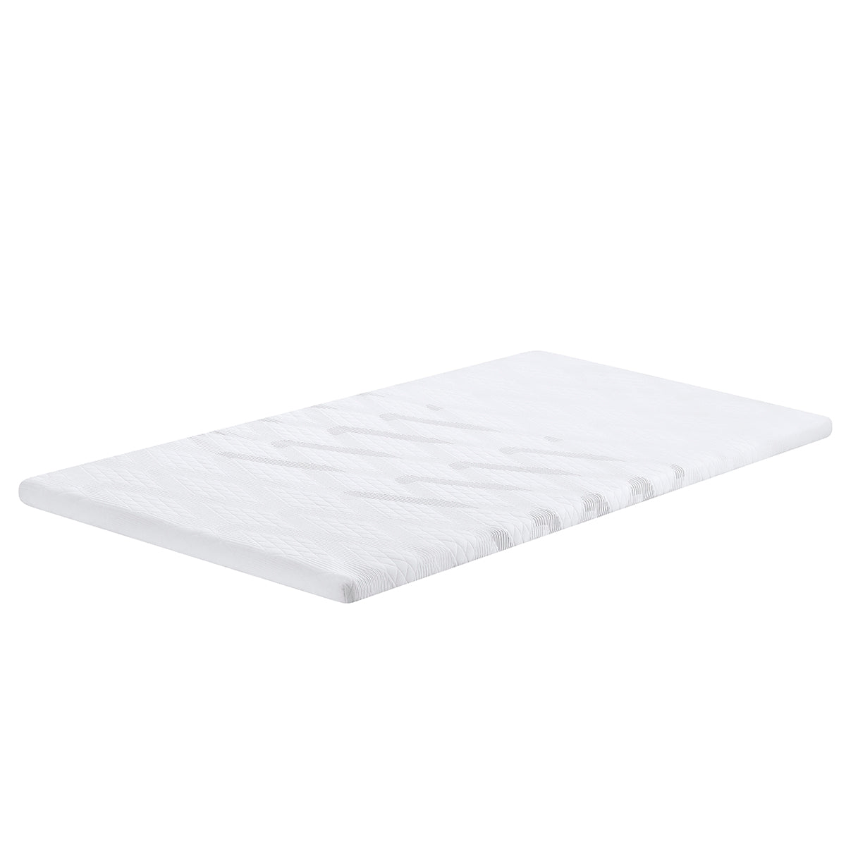 Vue d'ensemble surmatelas 5,3cm SENHO PLUME 90x190cm