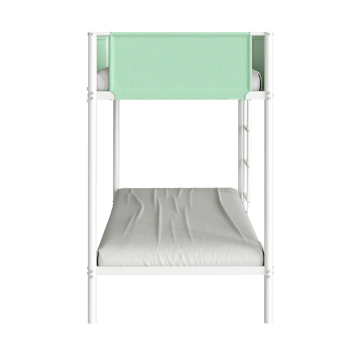 Vue de côté des lits superposés BROS 90x190 cm