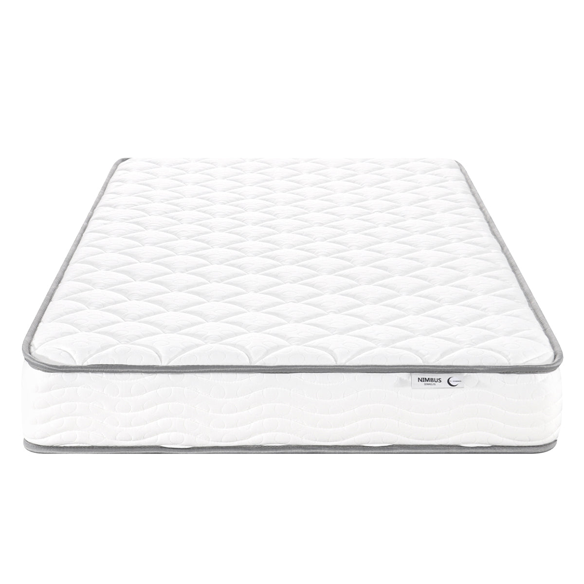 Vue de face matelas 15cm SENHO NIMBUS 90x190cm